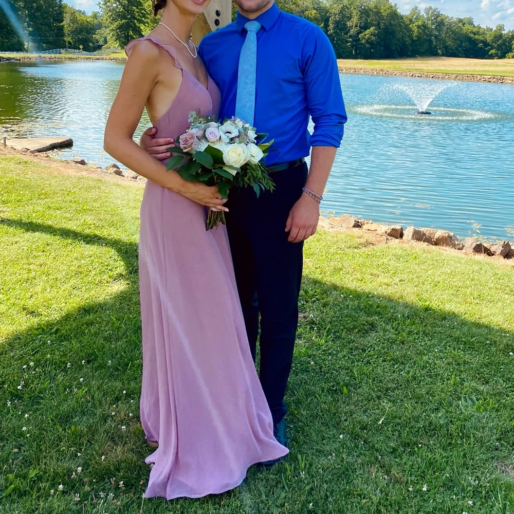Mauve Bridesmaid Dress